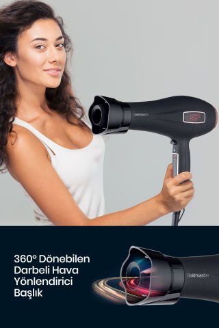 Revo Dokunmatik Kontrollü Saç Kurutma Makinesi Gm-7194.