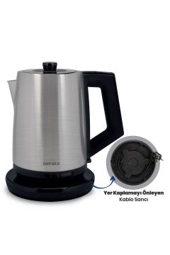 Beliz 2200 Watt Paslanmaz Çelik 2 Litre Kettle Su Isıtıcısı Inox Gm7376