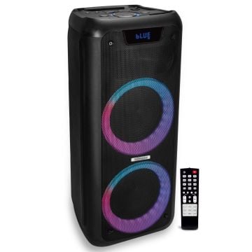 Radyolu Işıklı Şarjlı BT Speaker Hoparlör Party Box