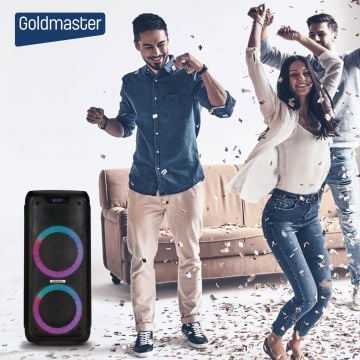 Radyolu Işıklı Şarjlı BT Speaker Hoparlör Party Box