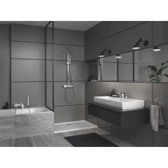 Grohe Lavabo Sifon Tapası Bas/Aç Kare Krom - 40565000