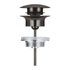 65807A00 - Grohe Lavabo Sifon Tapası Bas-Aç Hard Graphite