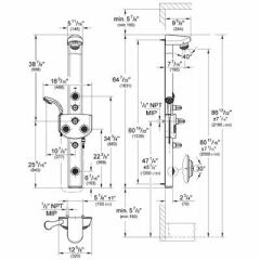 GROHE Aquatower/3000 Montajı