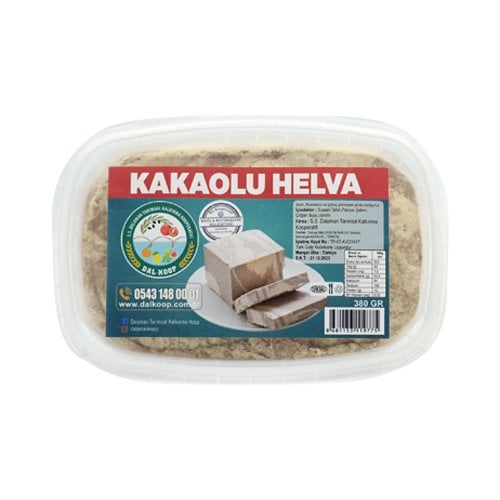 Dalaman Kakaolu Helva 380 gr (Kargo Dahil)