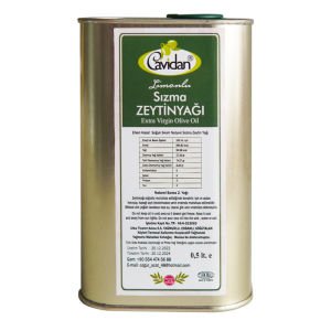 Cavidan Limonlu Sızma Zeytinyağı 500 ml (Kargo Dahil)