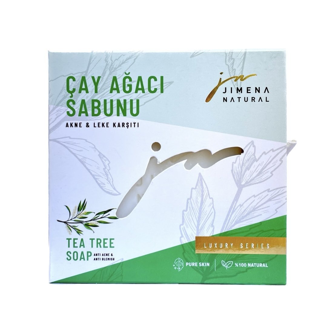Jimena Natural Çay Ağacı Sabunu 150 gr (Kargo Dahil)