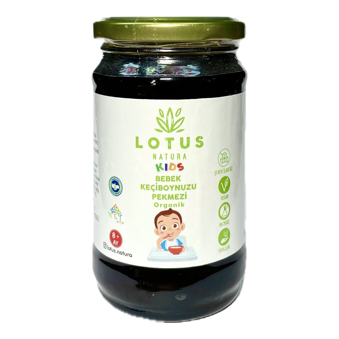 Lotus Natura Organik Bebek Keçiboynuzu Pekmezi 380 gr (Kargo Dahil)