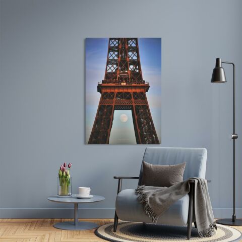 Paris Eyfel Kulesi Kanvas Tablo