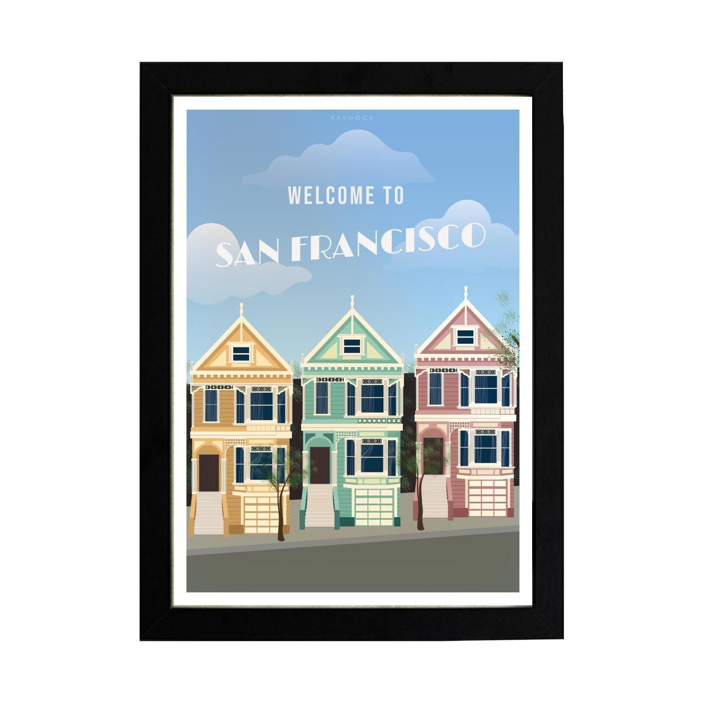 San Francisco Poster Tablo