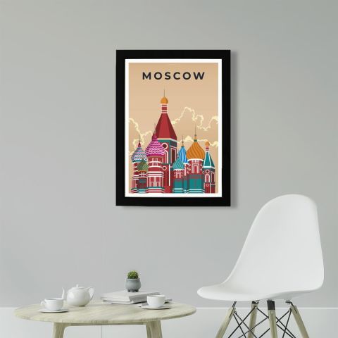Moskova Poster Tablo