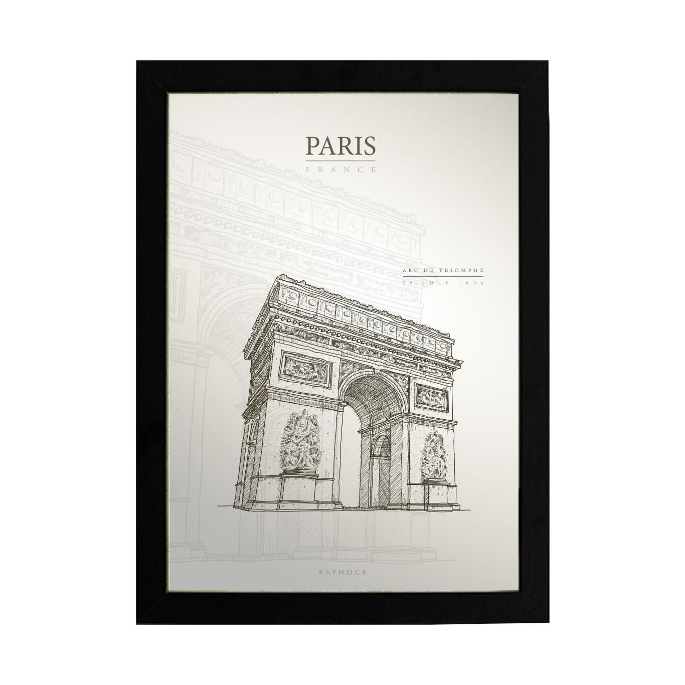 Arc de Triomphe, Zafer Takı Paris Poster Tablo
