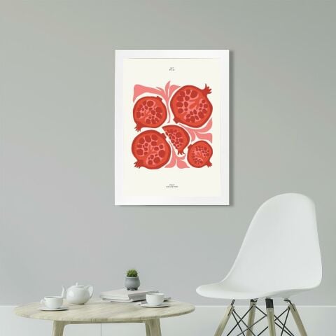Pomegranate Poster Tablo
