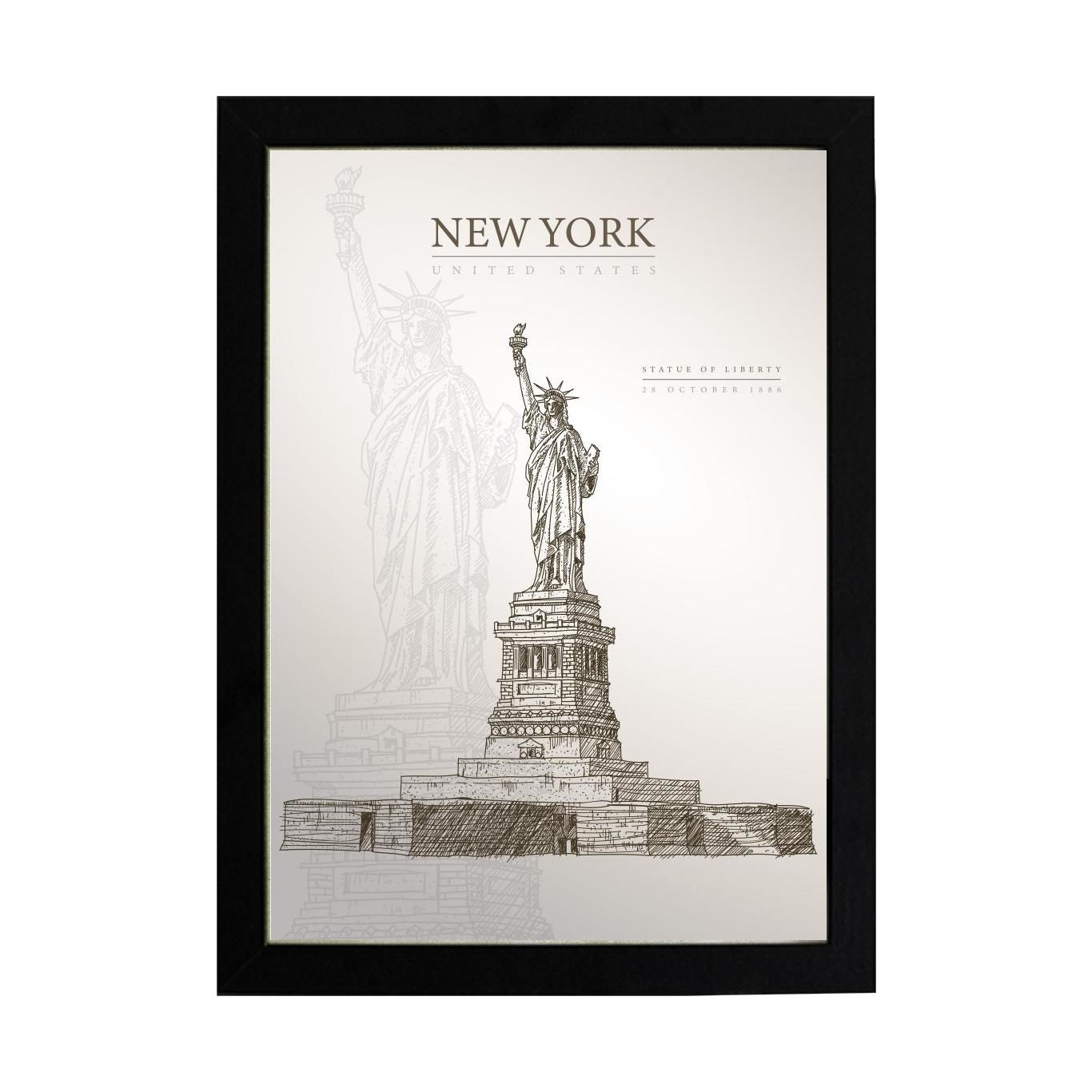 Statue of Liberty, New York Poster Tablo