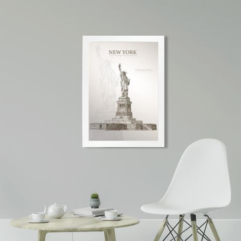 Statue of Liberty, New York Poster Tablo