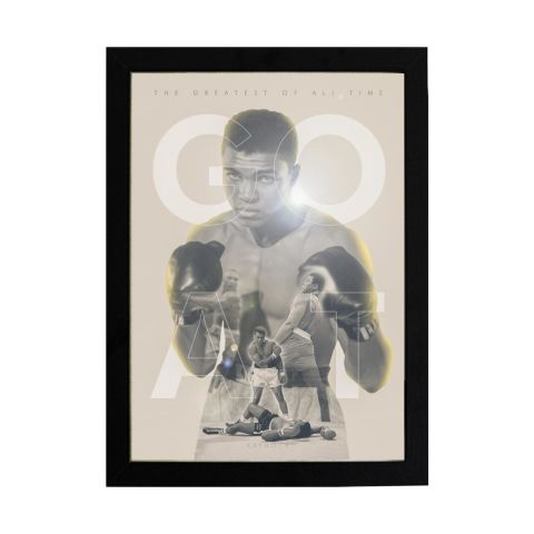 Muhammad Ali Poster Tablo