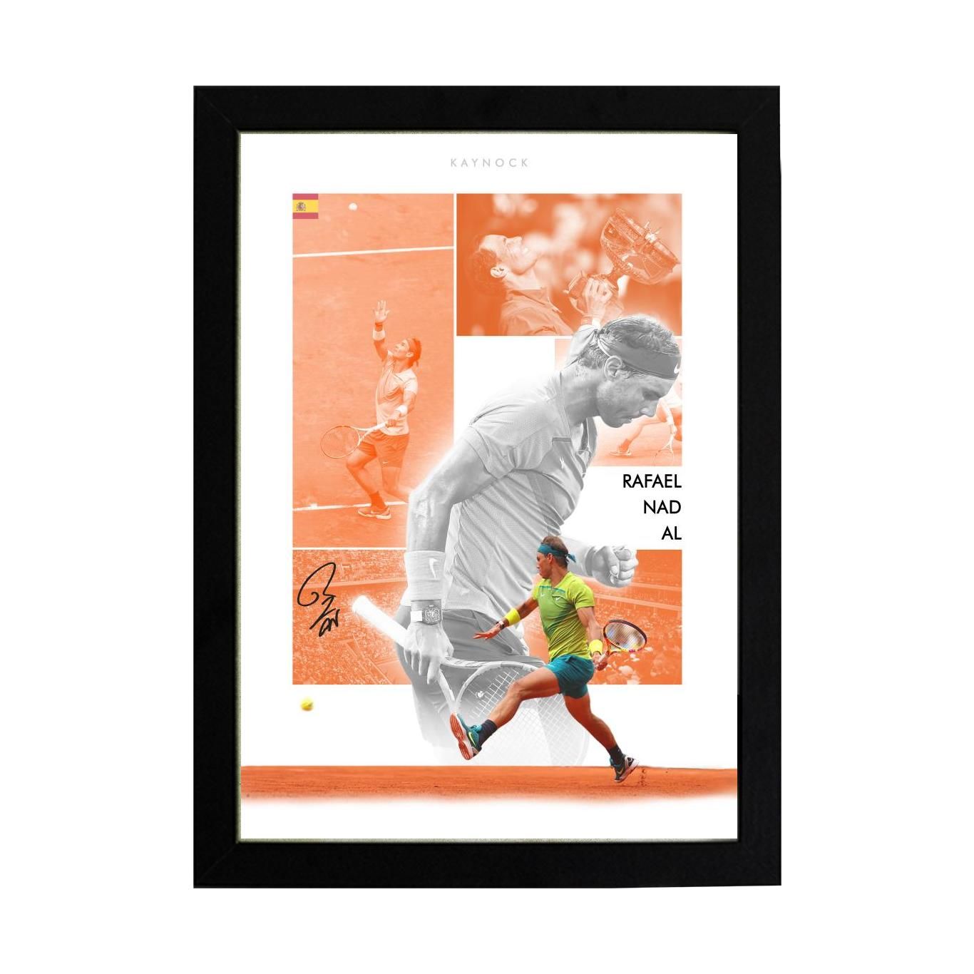 Rafael Nadal, Tenis Poster Tablo