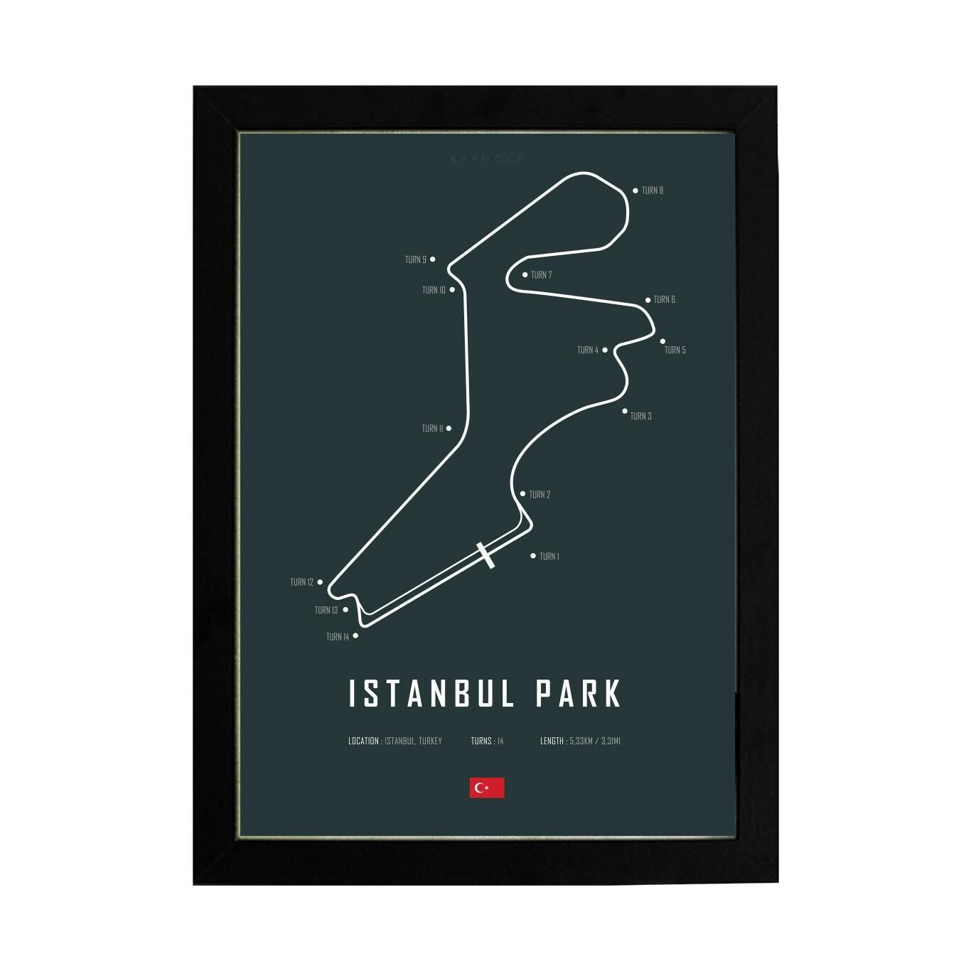 Istanbul Park Poster Tablo