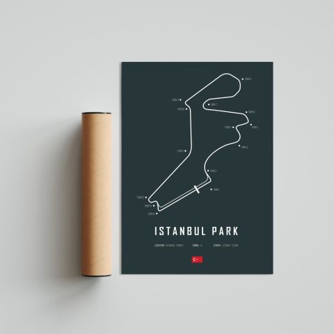 Istanbul Park Poster Tablo