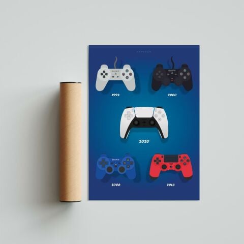 Playstation Poster Tablo