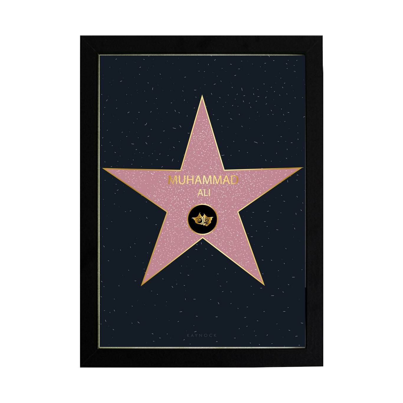 Muhammad Ali Walk of Fame Poster Tablo