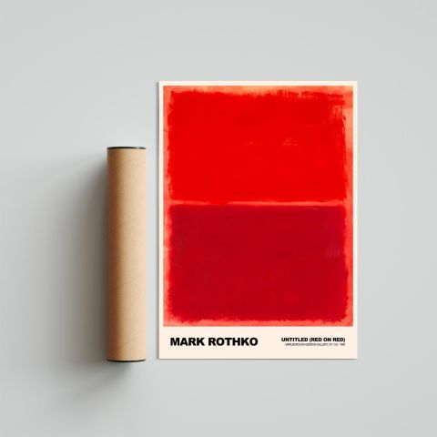 Mark Rothko Red on Red