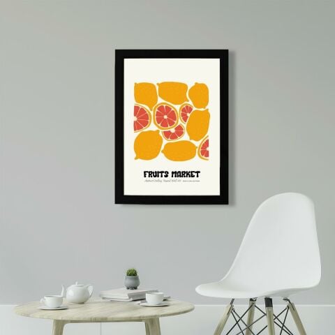 Grapefruit Poster Tablo
