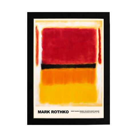 Mark Rothko Violet, Black, Orange