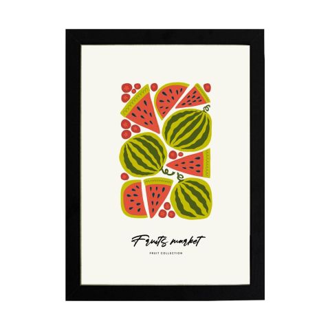 Watermelon Fruit Poster Tablo