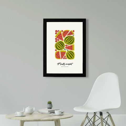 Watermelon Fruit Poster Tablo