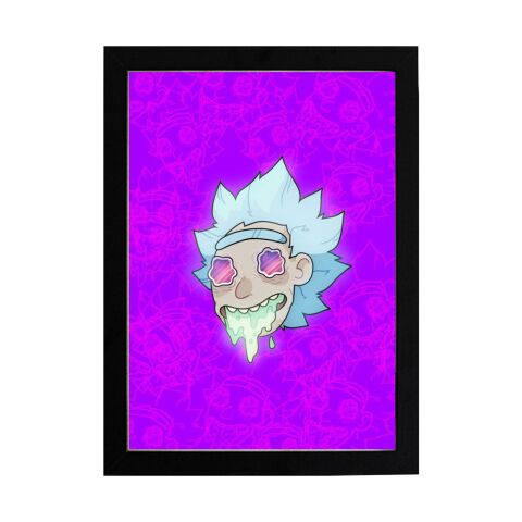 Rick And Morty Poster Tablo