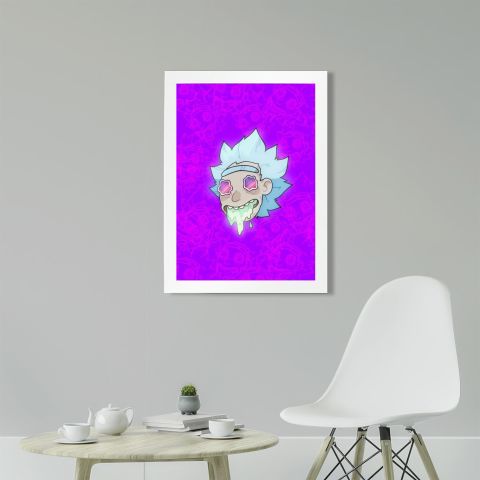 Rick And Morty Poster Tablo