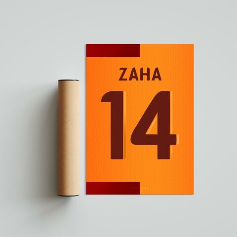 Wilfried Zaha Forma Poster Tablo