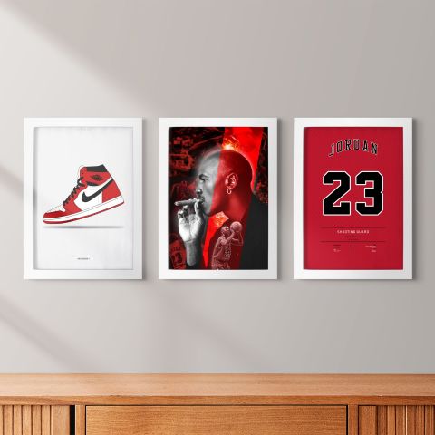 Michael Jordan 3'lü Set