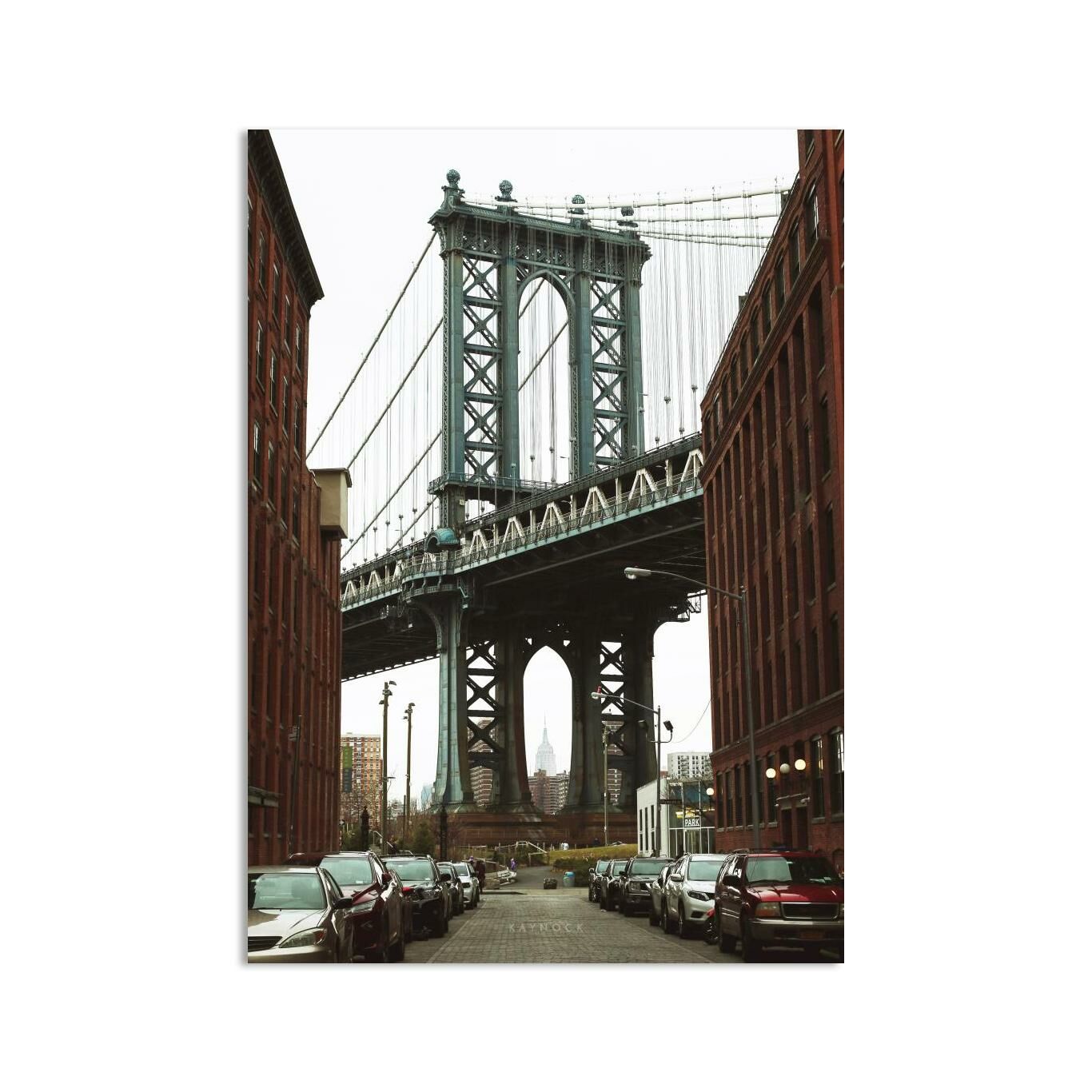 Manhattan Bridge, New York Kanvas Tablo