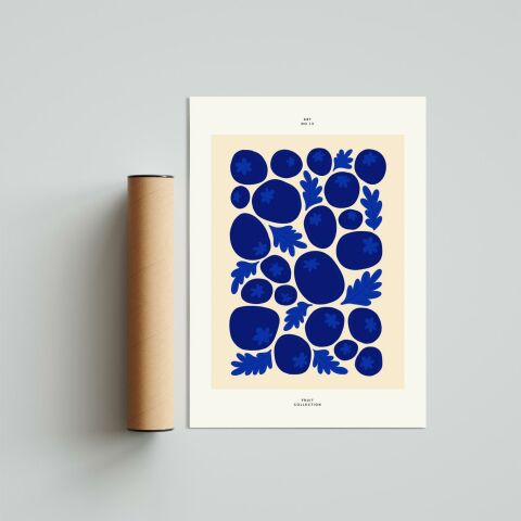 Blueberry 2 Poster Tablo