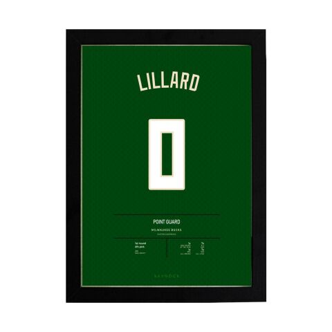 Damian Lillard Milwaukee Bucks Jersey