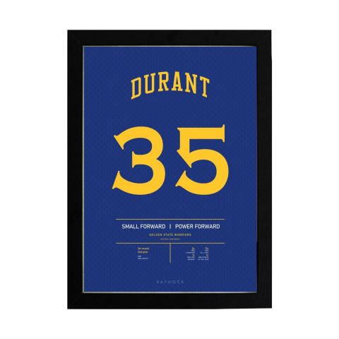 Kevin Durant Forma Poster Tablo