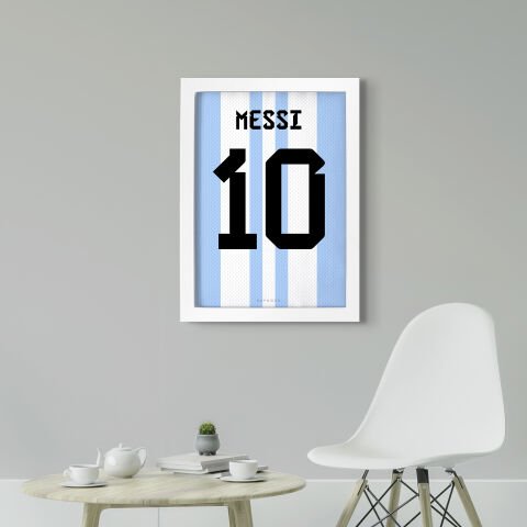 Lionel Messi Arjantin Poster Tablo