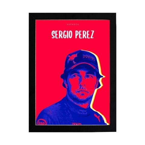 Sergio Perez Poster Tablo