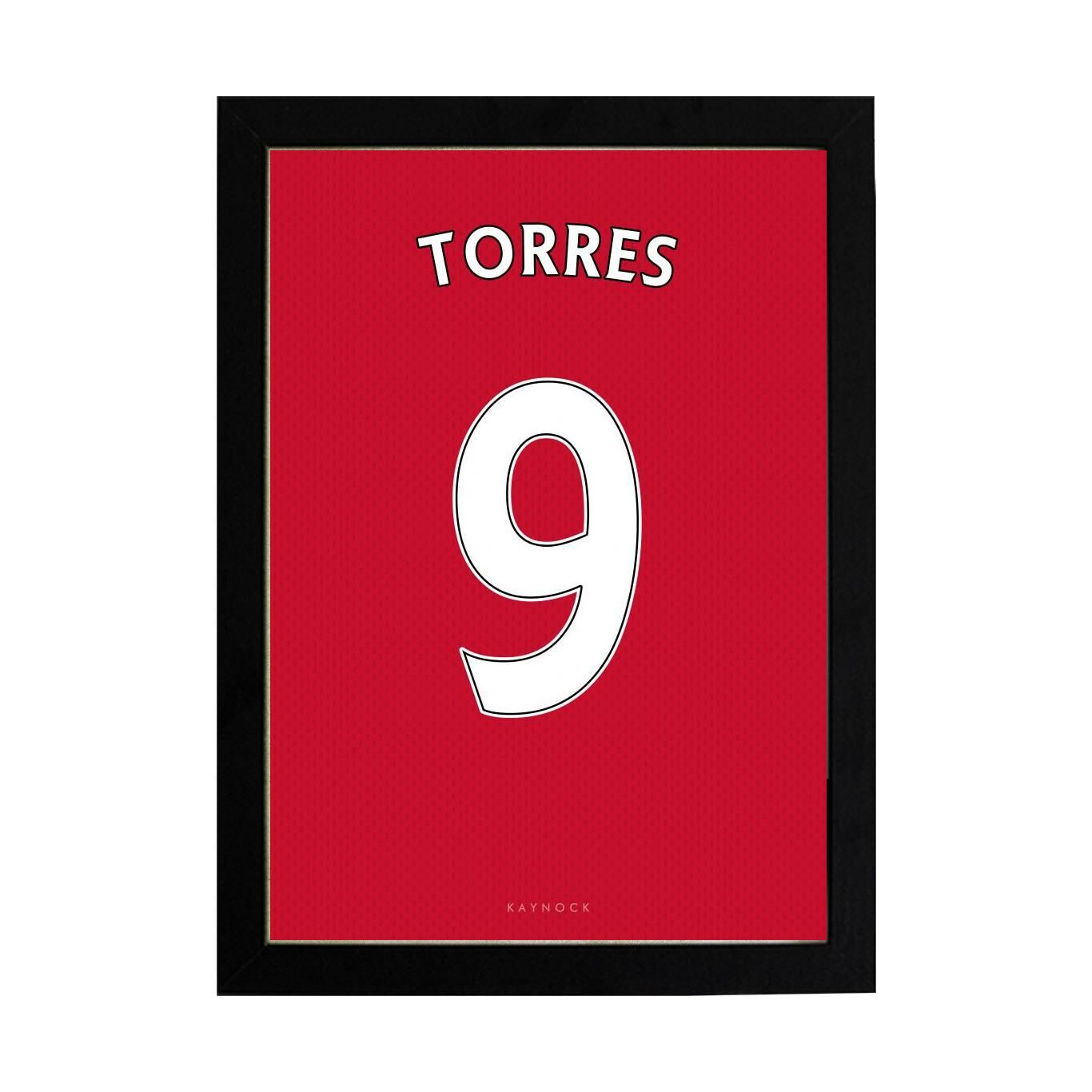 Fernando Torres Forma Poster Tablo