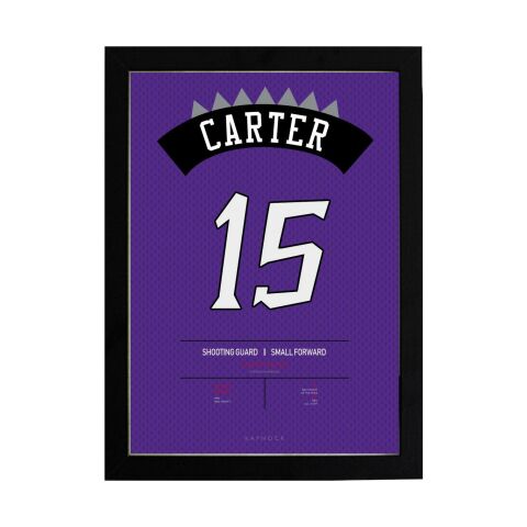 Vince Carter Forma Poster Tablo