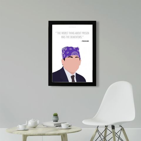 Prison Mike, The Office Poster Tablo