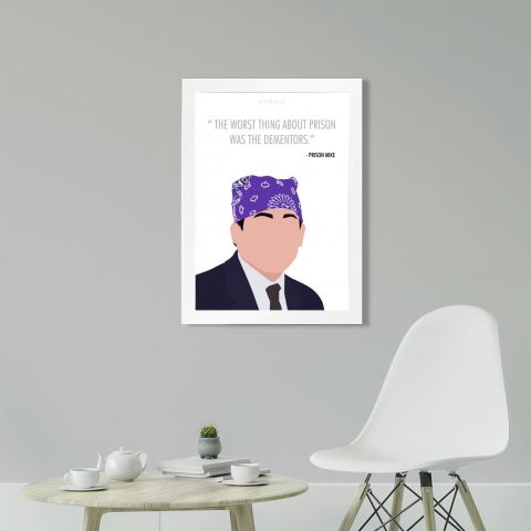 Prison Mike, The Office Poster Tablo