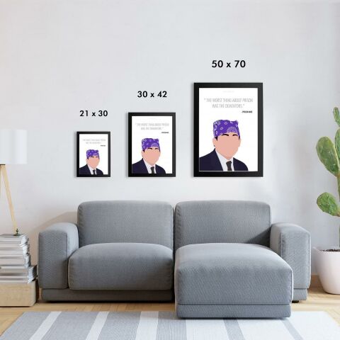 Prison Mike, The Office Poster Tablo