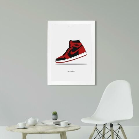 Air Jordan 1 Black - Red