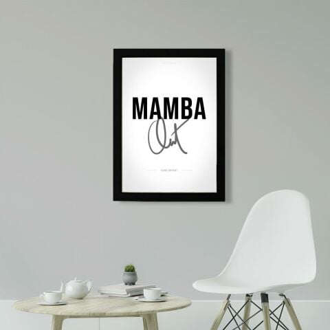 Mamba Out Poster Tablo