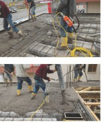 60 mm. Konvertörlü Beton Vibratörü