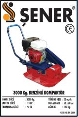 3000 KG. HONDA MOTORLU BENZİNLİ KOMPAKTÖR