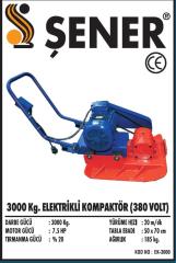 3000 KG. Elektrikli Kompaktör 380V