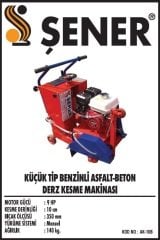10 CM. HONDA MOT. BENZİNLİ ASFALT BETON KESME MAKİNASI